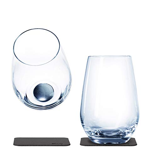 silwy® Magnetgläser, feine Kristallgläser mit perfekt integriertem Magnet und metallischen Nano-Untersetzern (LONGDRINK) silwy® Magnetgläser, feine Kristallgläser mit perfekt integriertem Magnet und metallischen Nano-Untersetzern (LONGDRINK) von silwy