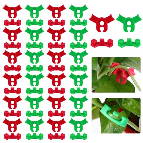 simarro 40 Stück Pflanzenbieger Lst Clips, Pflanzen Training Clips Plant Training Biege Clip 90 Grad Low Stress Pflanzenclips Pflanzentrainer für Niedrige Belastung Pflanzenwachstum Bieger (2 Größen) von simarro