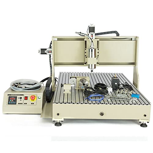 1500W 6090 CNC Fräsmaschine Graviermaschine Router Engraver 4 Achse USB Gravur Skulptur Engraver für PVC PCB Holzschnitzen DIY Holz-Aluminium-Schneiden, Arbeitsplattformgröße 1045x720mm 1500W 6090 CNC Fräsmaschine Graviermaschine Router Engraver 4 Achse USB Gravur Skulptur Engraver für PVC PCB Holzschnitzen DIY Holz-Aluminium-Schneiden, Arbeitsplattformgröße 1045x720mm von simimasen