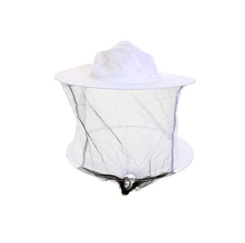Imkerhut mit Schleier, weiß mit Kordelzug, 2 Stück von Iordan