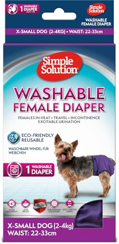 Simple Solution Hunde Windeln waschbar XS von Simple Solution
