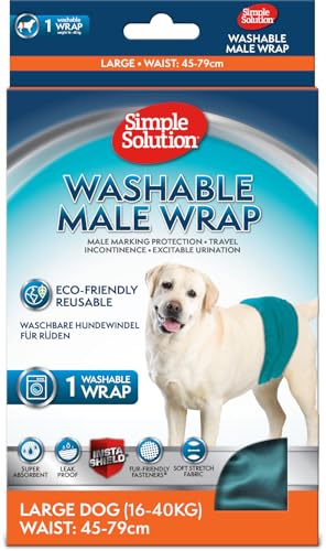 Simple Solution Hunde Windeln waschbar für Rüden L von Simple Solution