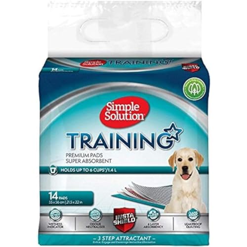 Simple Solution Absorbierende Premium Hunde- und Welpentrainingspads - 30er-Pack von Simple Solution