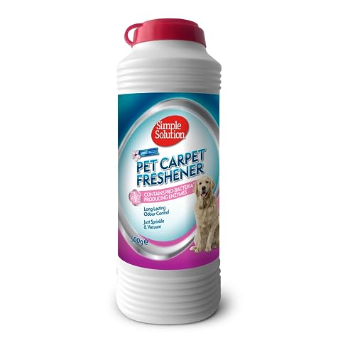 Simple Solution Pet Carpet Freshener mit enzymatischem Reinigungsgranulat - 500g von Simple Solution