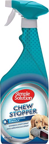 Simple Solution Chew Stopper | Abschreckung für das Welpentraining, um das Lecken und Kauen zu verhindern - 500ml Simple Solution Chew Stopper | Abschreckung für das Welpentraining, um das Lecken und Kauen zu verhindern - 500ml von Simple Solution