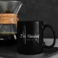Christliche Tasse Jesus Bibel Vers Christlicher Geschenk Glaube Liebe Evangelium Weißer Becher Schwarz Mu von TheSpiritualGym