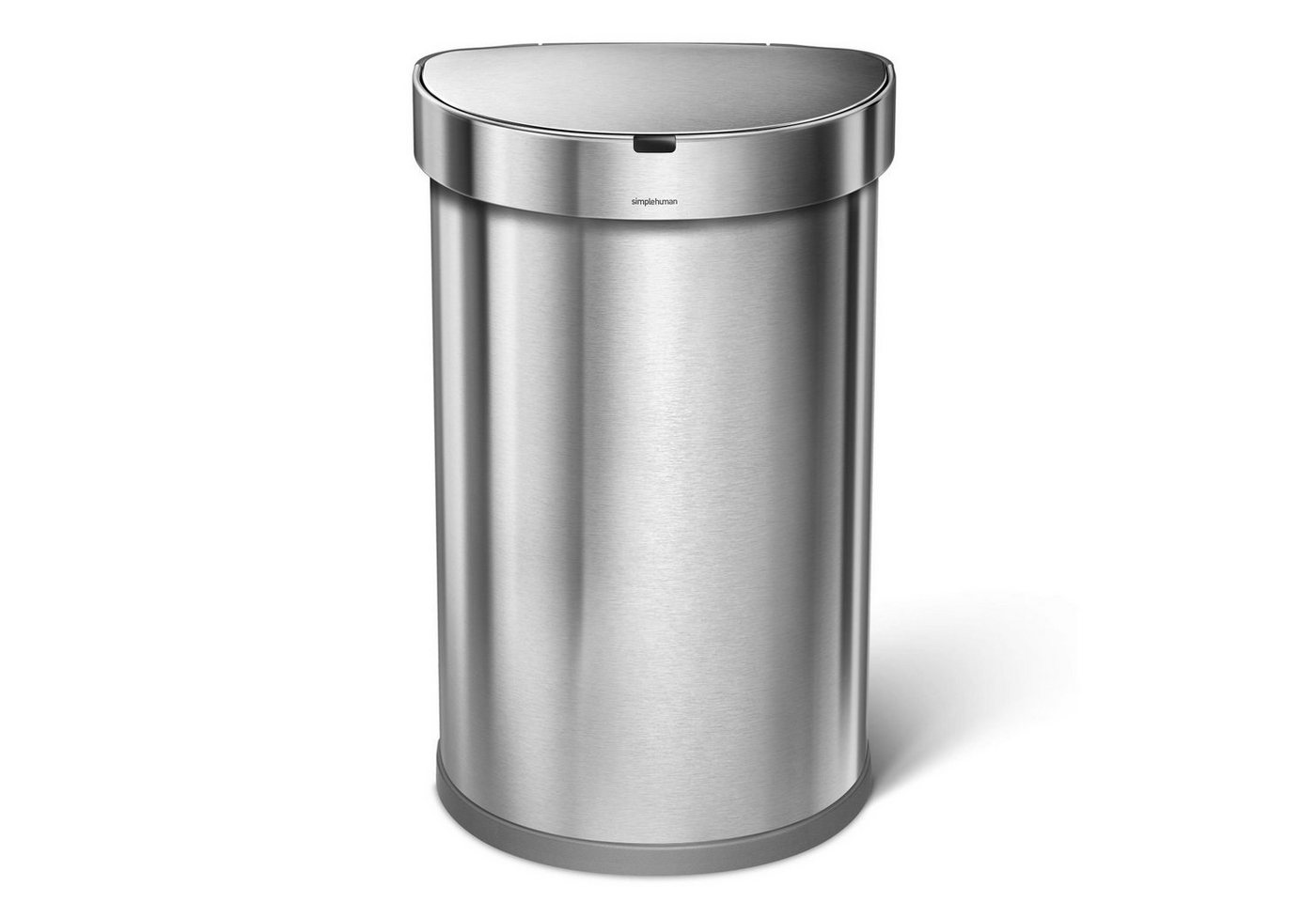 simplehuman Mülleimer Sensorabfalleimer mit Einzelfach Halbrund 45 Liter von simplehuman