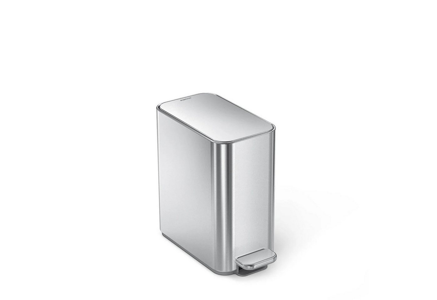 simplehuman Mülleimer Simplehuman Treteimer schmal mit Einzelfach edelstahl gebürstet 5l simplehuman Mülleimer Simplehuman Treteimer schmal mit Einzelfach edelstahl gebürstet 5l von simplehuman