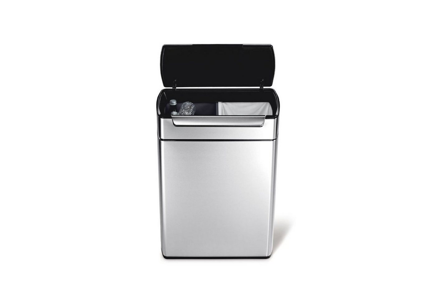 simplehuman Mülleimer Touch-Bar-Abfalleimer 30 Liter von simplehuman