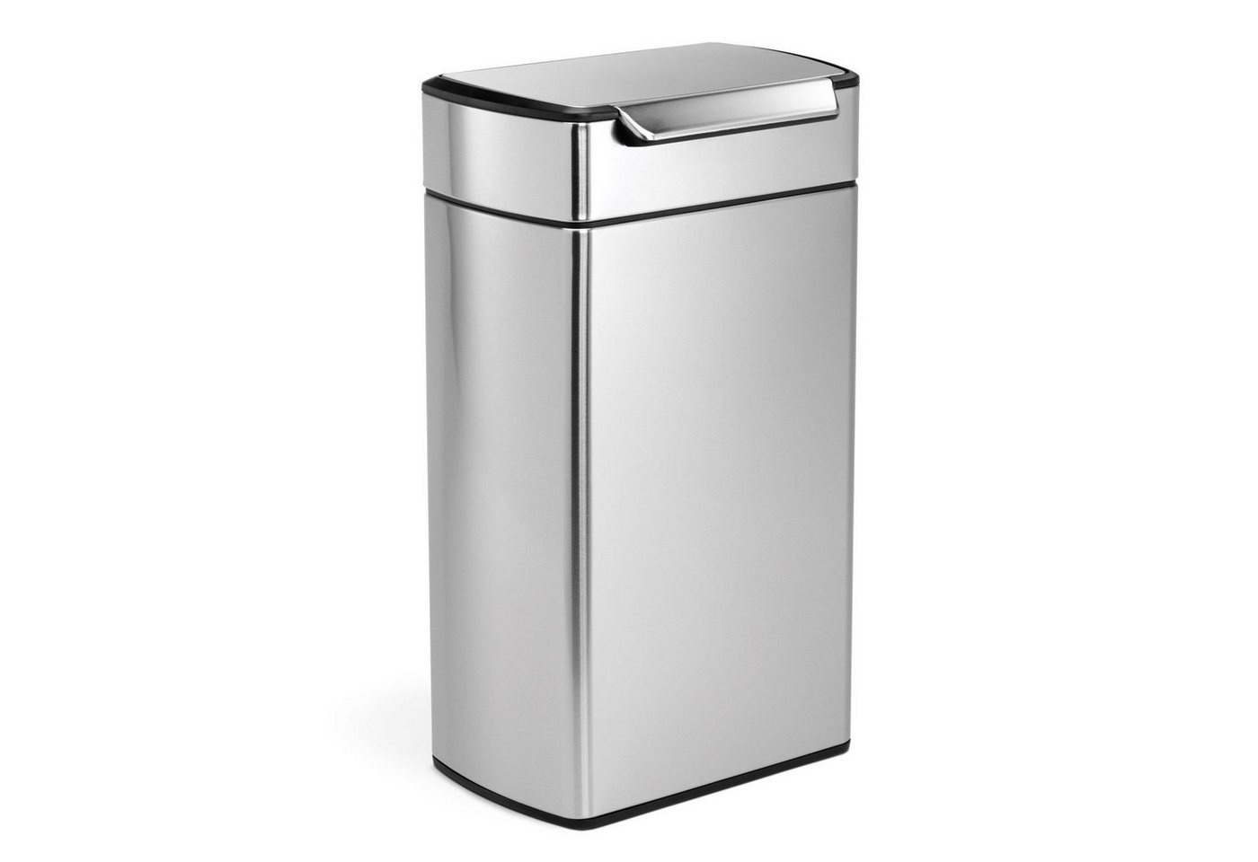 simplehuman Mülleimer Touch-bar-Abfalleimer 40 Liter Edelstahl von simplehuman