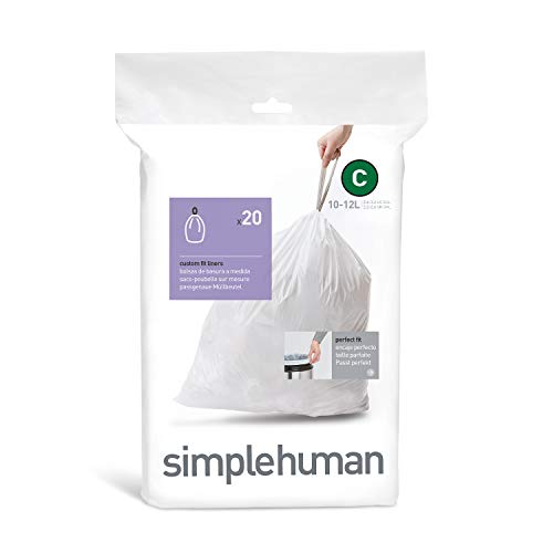 Simplehuman Paket von 20 Müllbeutel von simplehuman