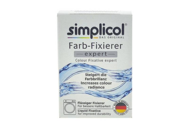 simplicol Textilfarbe Simplicol Farb-Fixierer Expert 90ml, Farb-Fixierer Fixierung Textilfarbe Farberneuerung Textilfärbemittel von simplicol