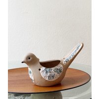 Hängender Tontaube Vogel Pflanzer/Blumentopf/Taubenfigur Skulptur von simplychi