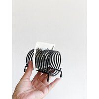 Postmoderner Schwarzer Spiralordner | Schule Retro Organizer von simplychi