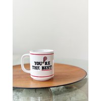 You're The Best Brother Heißluftballon-Keramikbecher 1984 | Wallace Berrie & Co. Kaffee Tasse von simplychi