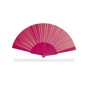 Trendy Fächer aus Stoff mit Kunststoffgriff (1, Pink) von sin4sey