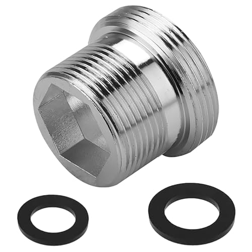 Sinirttou Wasserhahn Adapter,M22 zu M24 Aussengewinde Wasserhahn Doppelgewinde Adapter Außengewinde mit Gummidichtung für Wasserfilter,Küchenspüle Luftsprudler Adapter Sinirttou Wasserhahn Adapter,M22 zu M24 Aussengewinde Wasserhahn Doppelgewinde Adapter Außengewinde mit Gummidichtung für Wasserfilter,Küchenspüle Luftsprudler Adapter von sinirttou