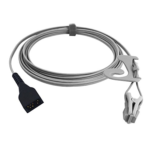Sino-k Kompatibel für Nonin Spo2 Sensor Ohrclip 3,2 ft 7 Pins Connector FDA/CE Approved Sino-k Kompatibel für Nonin Spo2 Sensor Ohrclip 3,2 ft 7 Pins Connector FDA/CE Approved von sino-k Medical