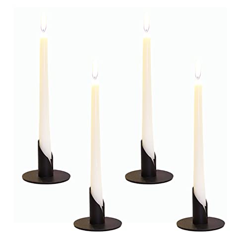 4 Stück 2,5cm Schwarz Kerzenständer, Candlelight Dinner Kerzenhalter, Kerzenständer Kommunionkerze, für Taufkerze, Weihnachten, Thanksgiving, Halloween, Geburtstagsfeiern, Candlelight-Dinner 4 Stück 2,5cm Schwarz Kerzenständer, Candlelight Dinner Kerzenhalter, Kerzenständer Kommunionkerze, für Taufkerze, Weihnachten, Thanksgiving, Halloween, Geburtstagsfeiern, Candlelight-Dinner von sinzau
