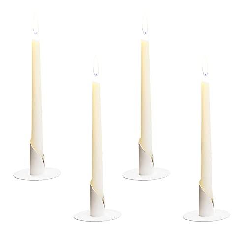 4 Stück 2,5cm Weiß Kerzenständer, Candlelight Dinner Kerzenhalter, Kerzenständer Kommunionkerze, für Taufkerze, Weihnachten, Thanksgiving, Halloween, Geburtstagsfeiern, Candlelight-Dinner 4 Stück 2,5cm Weiß Kerzenständer, Candlelight Dinner Kerzenhalter, Kerzenständer Kommunionkerze, für Taufkerze, Weihnachten, Thanksgiving, Halloween, Geburtstagsfeiern, Candlelight-Dinner von sinzau