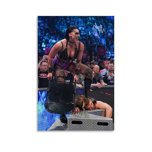 Rhea Ripley Wrestling-Kunst-Poster, Wandkunst, Bild, Malerei, Leinwanddrucke, Kunstwerke, Schlafzimmer, Wohnzimmer, Dekoration, 30 x 45 cm Rhea Ripley Wrestling-Kunst-Poster, Wandkunst, Bild, Malerei, Leinwanddrucke, Kunstwerke, Schlafzimmer, Wohnzimmer, Dekoration, 30 x 45 cm von sipfsi