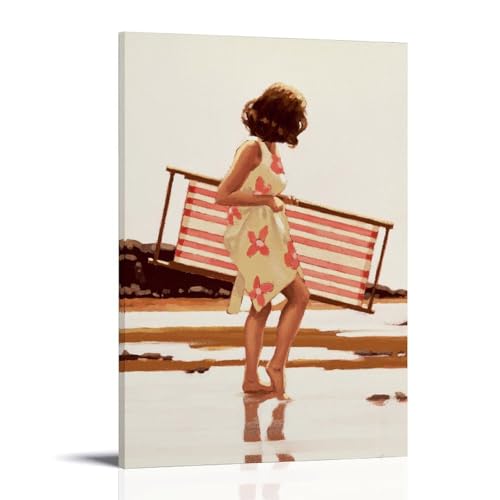 sipfsi Jack Vettriano Masterpieces (Study from Sweet Bird of Youth) Interior Upgrades Poster Room Aesthetic Print Art Wall Painting Canvas Modern Bedroom Decor 12x18inch(30x45cm) von sipfsi