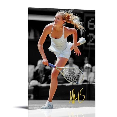sipfsi Maria Sharapova Poster auf Leinwand, Motiv: Tennisstern, dekorativ, Schlafzimmer, modern, 50 x 75 cm sipfsi Maria Sharapova Poster auf Leinwand, Motiv: Tennisstern, dekorativ, Schlafzimmer, modern, 50 x 75 cm von sipfsi