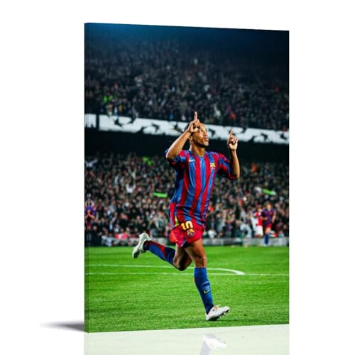 sipfsi Ronaldinho Gaúcho Poster, dekoratives Gemälde, Leinwand, Wandkunst, Wohnzimmer, Schlafzimmer, 30 x 45 cm sipfsi Ronaldinho Gaúcho Poster, dekoratives Gemälde, Leinwand, Wandkunst, Wohnzimmer, Schlafzimmer, 30 x 45 cm von sipfsi