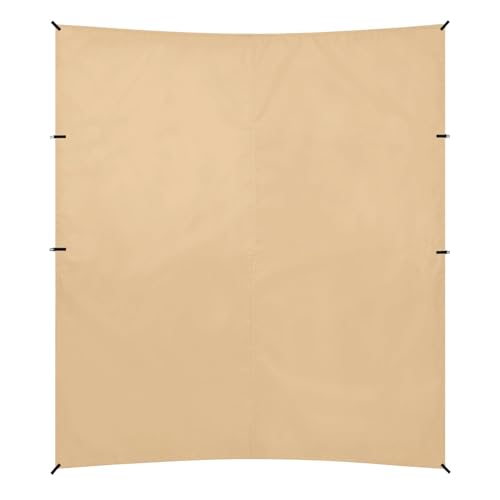 Burly Wood Solid Color Pure Plain Beach Canopy UPF50+ Water-Resistant Outdoor Sun Shade with Sand Shovel for Camping, Fishing, Backyard Fun Burly Wood Solid Color Pure Plain Beach Canopy UPF50+ Water-Resistant Outdoor Sun Shade with Sand Shovel for Camping, Fishing, Backyard Fun von siphylline