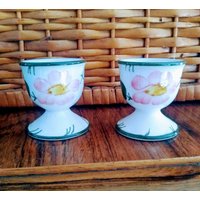 2 Villeroy & Boch Eierbecher Auf Fuss von sissietagere