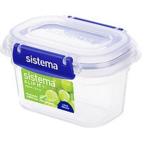 sistema® Frischhaltedose KLIP IT + 7,9 cm hoch transparent 400,0 ml von sistema®