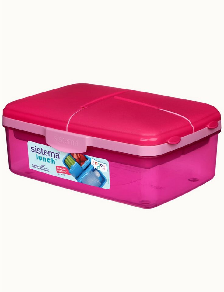 sistema Aufbewahrungsbox Sistema 1,5L Quaddie Lunchbox - Pink von sistema