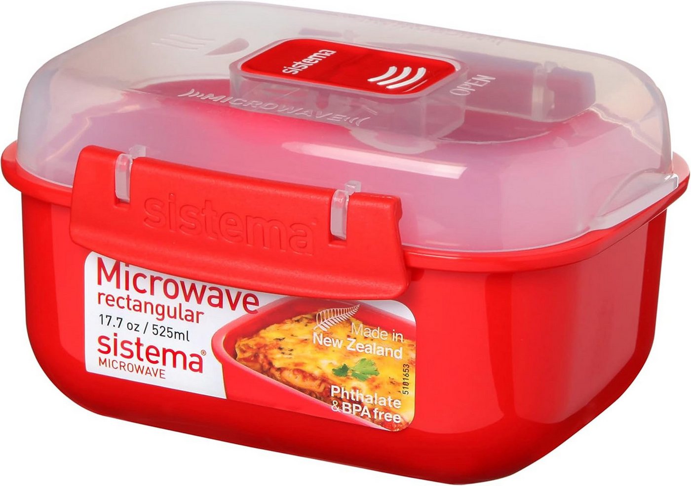 sistema Aufbewahrungsbox Sistema 525ml Rectangular Microwave von sistema