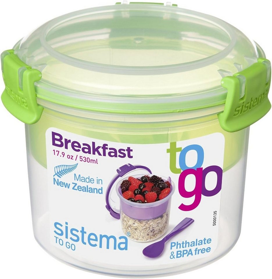 sistema Aufbewahrungsbox Sistema 530ml Breakfast To Go sistema Aufbewahrungsbox Sistema 530ml Breakfast To Go von sistema