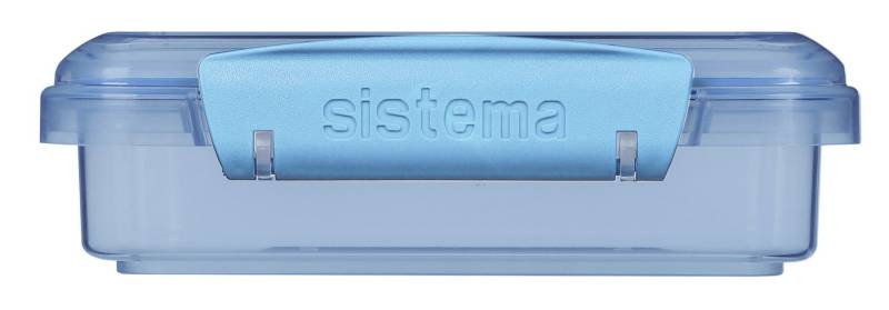 sistema Lunchbox Sistema 450ml Sandwich Box - recycled PP - Mountain Blue von sistema