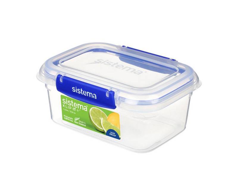 sistema Schaumlöffel sistema® Frischhaltedose KLIP IT + 7,9 cm hoch transparent 1,0 ml von sistema