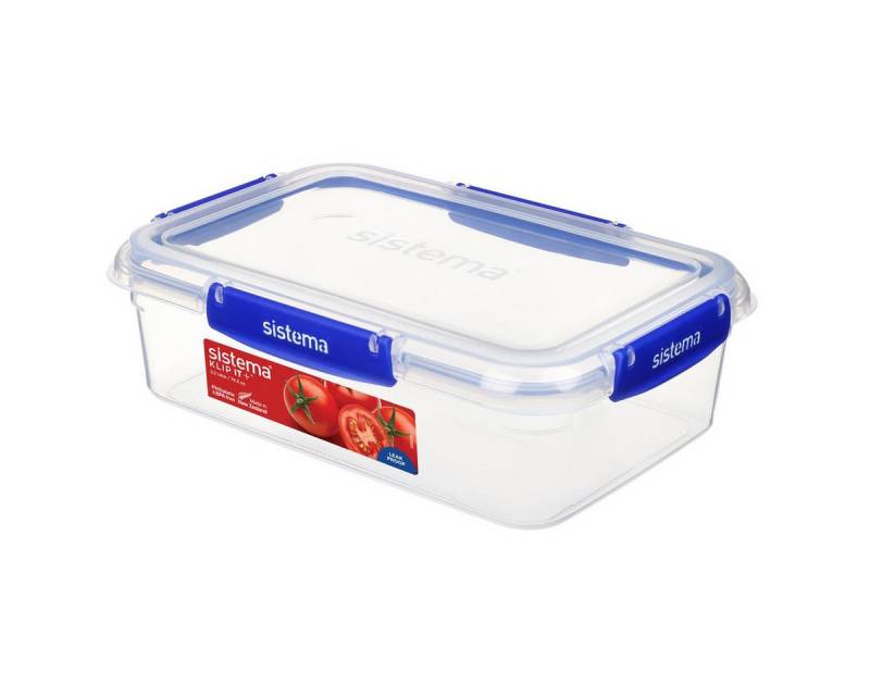 sistema Schaumlöffel sistema® Frischhaltedose KLIP-IT + 7,9 cm hoch transparent 2,2 l von sistema