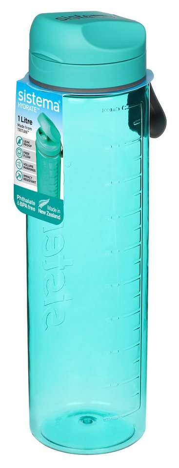 sistema Trinkflasche Sistema 1L Tritan Bottle - Minty Teal von sistema