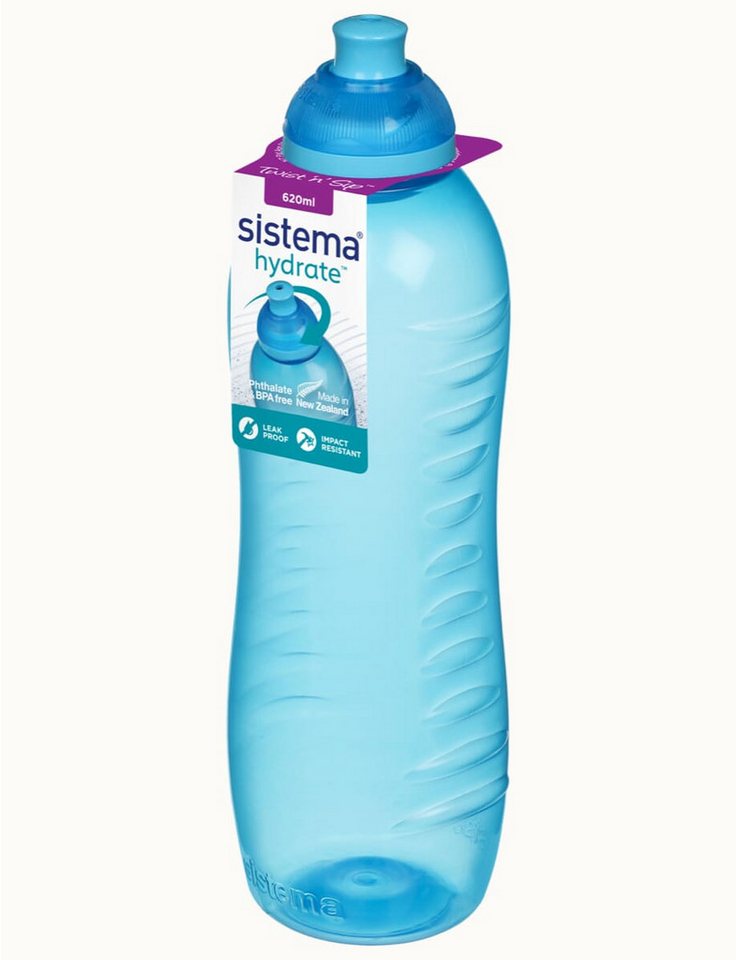sistema Trinkflasche Sistema 460ml Twist `N` Sip Squeeze Bottle - Ocean Blue sistema Trinkflasche Sistema 460ml Twist `N` Sip Squeeze Bottle - Ocean Blue von sistema