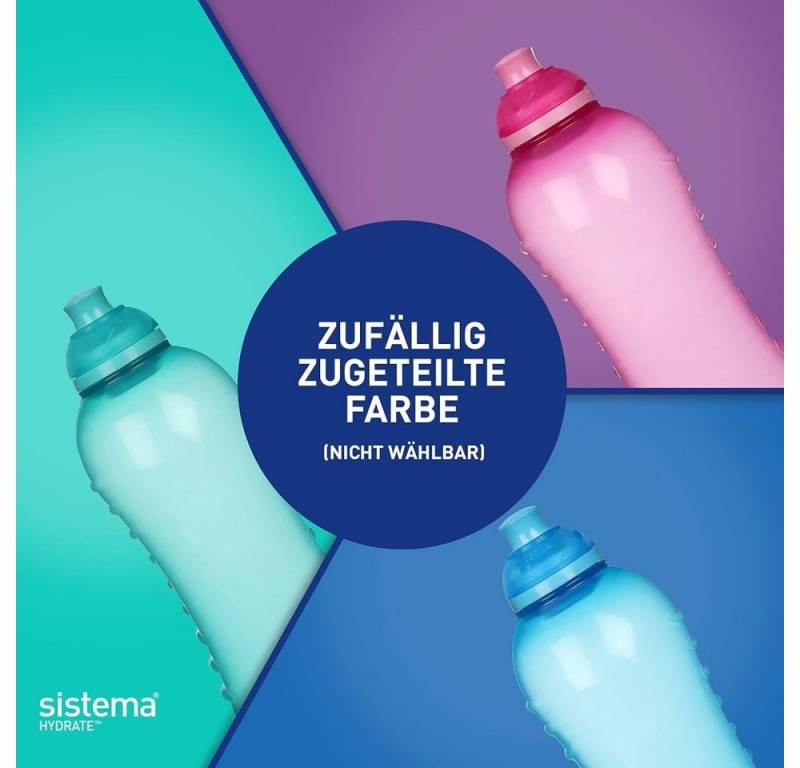 sistema Trinkflasche Twist n Sip Squeeze - Trinkflasche - sortiert von sistema
