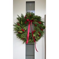 Türkranz Weihnachten Versand Ab November Winter Kranz Advent Adventskranz Dekor von sistersdekor