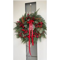 Türkranz Winter Weinachten Xxl Kranz Advent Adventskranz Weihnachten Dekor Türkranz Winter Weinachten Xxl Kranz Advent Adventskranz Weihnachten Dekor von sistersdekor