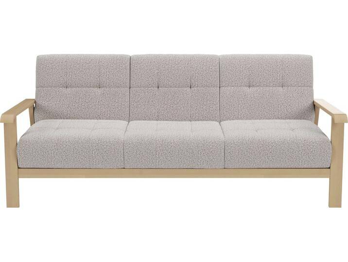 3-Sitzer SIT & MORE Billund , beige, B:199cm H:88cm T:106cm, 100% Polyester, Sofas, Armlehnen aus Buchenholz in natur, verschiedene Bezüge und Farben 3-Sitzer SIT & MORE Billund , beige, B:199cm H:88cm T:106cm, 100% Polyester, Sofas, Armlehnen aus Buchenholz in natur, verschiedene Bezüge und Farben von sit&more