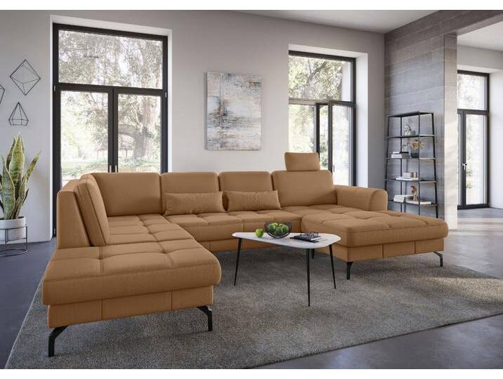 Kopfstütze SIT & MORE Bendigo , braun (cappucino), B:50cm H:25cm T:12cm, Polsterauflagen, Sofa-Zubehör Kopfstütze von sit&more