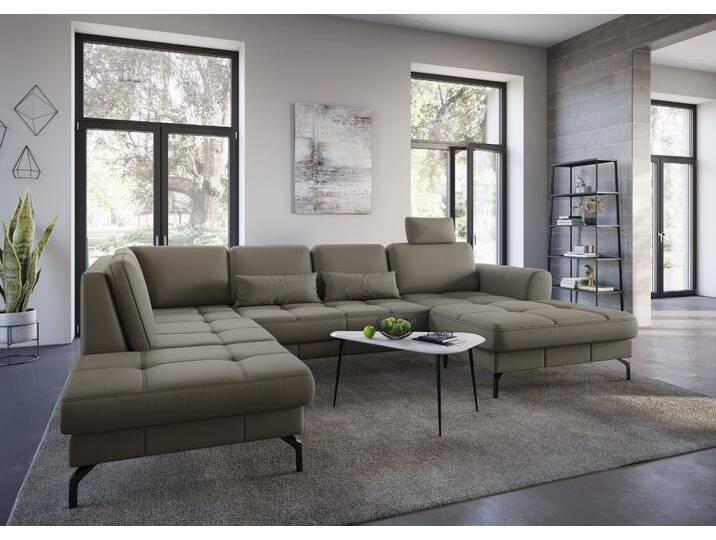 Kopfstütze SIT & MORE Bendigo , braun (schlamm), B:50cm H:25cm T:12cm, Polsterauflagen, Sofa-Zubehör Kopfstütze von sit&more