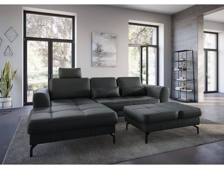 Kopfstütze SIT & MORE Bendigo , schwarz, B:50cm H:25cm T:12cm, Polsterauflagen, Kopfstütze Sofa-Zubehör von sit&more