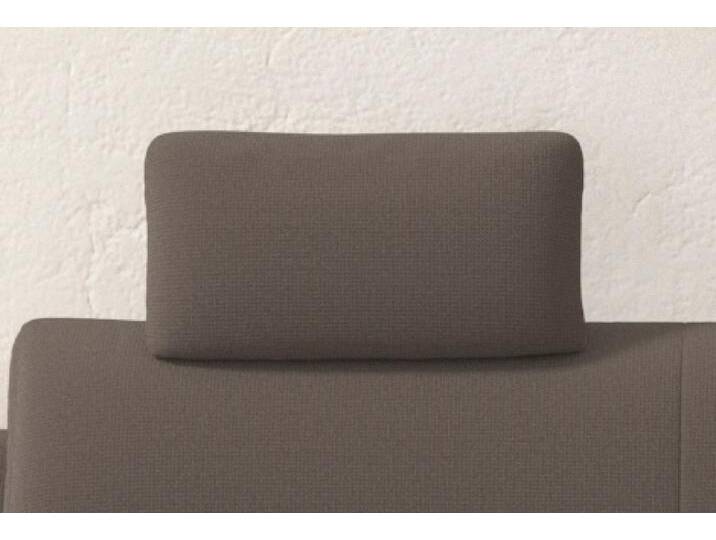 Kopfstütze SIT & MORE Panini , grau (taupe), B:50cm H:25cm T:11cm, Polsterauflagen, Kopfstütze Sofa-Zubehör, 2 Stück im Set von sit&more