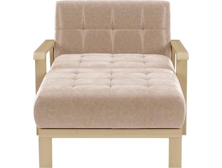Recamiere SIT & MORE Billund , beige, B:109cm H:88cm T:185cm, 100% Polyester, Sofas, Armlehnen aus Buchenholz in natur, verschiedene Bezüge und Farben Recamiere SIT & MORE Billund , beige, B:109cm H:88cm T:185cm, 100% Polyester, Sofas, Armlehnen aus Buchenholz in natur, verschiedene Bezüge und Farben von sit&more