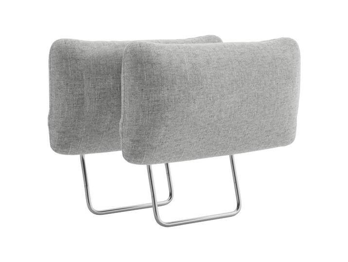 Sit & More KOPFSTÜTZE ROCHELLE E, Hellgrau, 2-teilig, 50x25x12 cm, Goldenes M, OEKO-TEX® STANDARD 100, Made in Europe, DGM-Klimapakt, Wohnzimmer, von sit&more