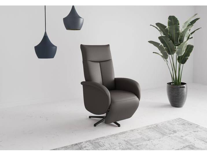 TV-Sessel SIT & MORE Juma, inkl. Drehfunktion & Kopfteilverstellung , braun (mocca), B:75cm H:110cm T:82cm, Sessel, Höhe Armlehne 62 cm, wahlweise mit Aufstehhilfe, 2 Motoren und Akku von sit&more